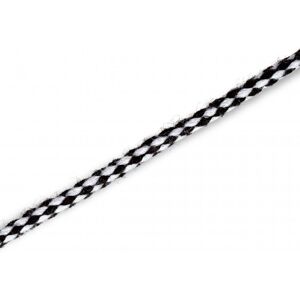 Prym 4mm Parka Cord Black White - each Prym 4mm Parka Cord Black White - each