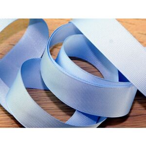 Prym 26mm Ribbed Polyester Tape Light Blue - per metre Prym 26mm Ribbed Polyester Tape Light Blue - per metre
