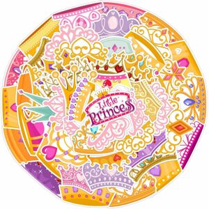 TIANCI 50Pcs Cartoon Princess Crown Stickers, Waterproof Vinyl for Water Bottles,Laptop TIANCI 50Pcs Cartoon Princess Crown Stickers, Waterproof Vinyl for Water Bottles,Laptop