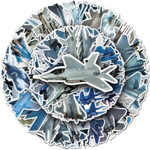 TIANCI Fighter Plane Stickers 50 Pcs Cartoon Waterproof Vinyl Stickers for Water Bottle TIANCI Fighter Plane Stickers 50 Pcs Cartoon Waterproof Vinyl Stickers for Water Bottle