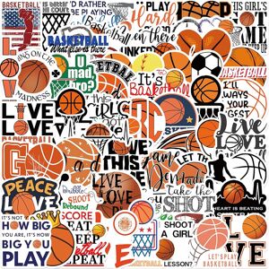 TIANCI Water Bottles Stickers for Kids, Cute Bulk Basketball Stickers Packs, Vinyl Vsco TIANCI Water Bottles Stickers for Kids, Cute Bulk Basketball Stickers Packs, Vinyl Vsco