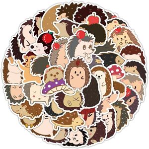 TIANCI Hedgehog Stickers for Water Bottle,Waterproof Vinyl 60pcs Stickers for Laptop Co TIANCI Hedgehog Stickers for Water Bottle,Waterproof Vinyl 60pcs Stickers for Laptop Co
