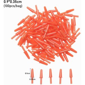 Unbranded 100pcs/bag 8 Sizes Snowman Red Nose Plastic DIY Doll Nose Santa Claus Nose for S Unbranded 100pcs/bag 8 Sizes Snowman Red Nose Plastic DIY Doll Nose Santa Claus Nose for S