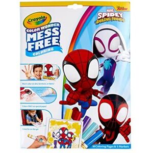 Crayola Color Wonder - Marvel Spidey and His Amazing Friends Mess-Free Colouring Book (I Crayola Color Wonder - Marvel Spidey and His Amazing Friends Mess-Free Colouring Book (I