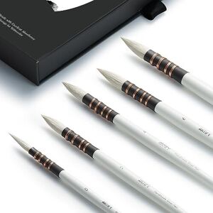 ARTIFY art supplies ARTIFY Professional Watercolor Goat Hair Paint Brushes, Master Series, Mop Round ARTIFY art supplies ARTIFY Professional Watercolor Goat Hair Paint Brushes, Master Series, Mop Round