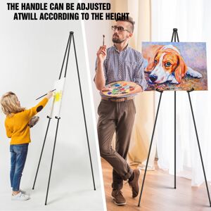 YouseaHome Portable Artist Easel Stand 63'' Adjustable Tripod Table Top Art Canvas Painting YouseaHome Portable Artist Easel Stand 63'' Adjustable Tripod Table Top Art Canvas Painting