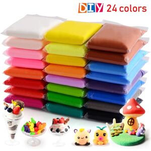 24 Colors Air Dry Clay, Ultra Light Modeling Clay, QMay Magic Clay Artist Studio 24 Colors Air Dry Clay, Ultra Light Modeling Clay, QMay Magic Clay Artist Studio
