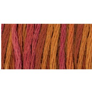 DMC Color Variations 6-Strand Embroidery Floss 8.7yd-Chilean Sunset 417F-4130 DMC Color Variations 6-Strand Embroidery Floss 8.7yd-Chilean Sunset 417F-4130