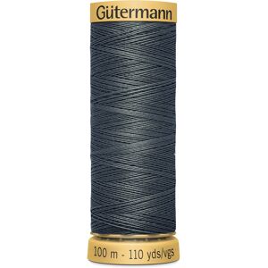 Gütermann Gutermann Natural Cotton Thread 110yd-Dark Grey 103C-9500 Gütermann Gutermann Natural Cotton Thread 110yd-Dark Grey 103C-9500
