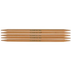 Clover Takumi Bamboo Double Point Knitting Needles 7" 5/Pkg-Size 4/3.5mm 3015-4 Clover Takumi Bamboo Double Point Knitting Needles 7" 5/Pkg-Size 4/3.5mm 3015-4