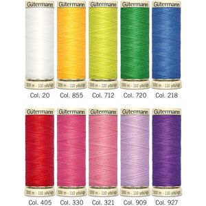 Gütermann Gutermann Sew-All Polyester Thread Set 10 Spools-Pastels 734014-1 Gütermann Gutermann Sew-All Polyester Thread Set 10 Spools-Pastels 734014-1