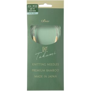 Clover TAKUMI Pro Circular Knitting Needles 24"-US 15 / 10.0 mm 3337 Clover TAKUMI Pro Circular Knitting Needles 24"-US 15 / 10.0 mm 3337
