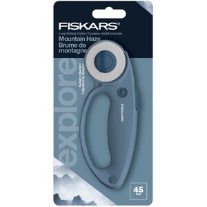 Fiskars Designer Loop Rotary Cutter 45mm-Mountain Haze 1066453 Fiskars Designer Loop Rotary Cutter 45mm-Mountain Haze 1066453
