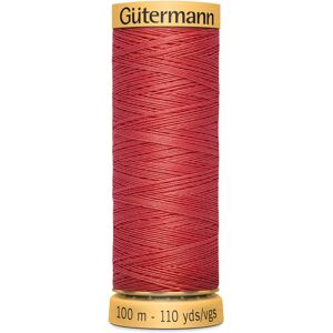 Gütermann Gutermann Natural Cotton Thread 110yd-Bright Coral 103C-4930 Gütermann Gutermann Natural Cotton Thread 110yd-Bright Coral 103C-4930