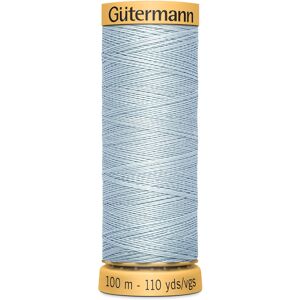 Gütermann Gutermann Natural Cotton Thread 110yd-Light Blue Dawn 103C-7521 Gütermann Gutermann Natural Cotton Thread 110yd-Light Blue Dawn 103C-7521