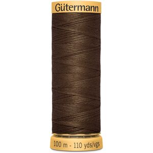 Gütermann Gutermann Natural Cotton Thread 110yd-Brown 103C-3060 Gütermann Gutermann Natural Cotton Thread 110yd-Brown 103C-3060