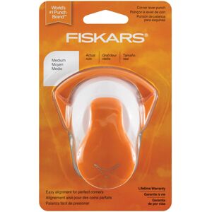 Fiskars Corner Lever Punch-Medium Round CLP-5484 Fiskars Corner Lever Punch-Medium Round CLP-5484