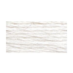 DMC Pearl Cotton Ball Size 12 141yd-Snow White 116 12-B5200 DMC Pearl Cotton Ball Size 12 141yd-Snow White 116 12-B5200