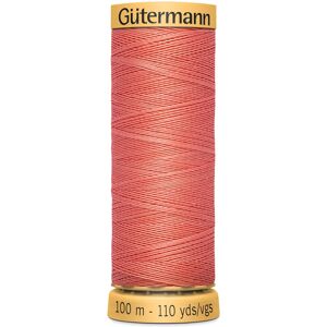 Gütermann Gutermann Natural Cotton Thread 110yd-Light Coral 103C-4950 Gütermann Gutermann Natural Cotton Thread 110yd-Light Coral 103C-4950