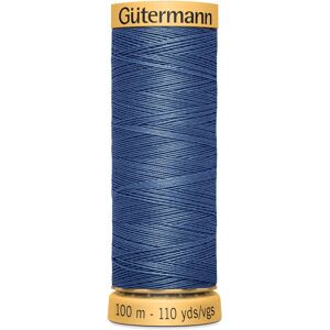 Gütermann Gutermann Natural Cotton Thread 110yd-Dark Sky Blue 103C-7330 Gütermann Gutermann Natural Cotton Thread 110yd-Dark Sky Blue 103C-7330