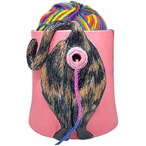 Unbranded New Cute Cat Butt Yarn Bowl Decorations, Knitting Yarn Bowl Crochet Yarn Holder Unbranded New Cute Cat Butt Yarn Bowl Decorations, Knitting Yarn Bowl Crochet Yarn Holder
