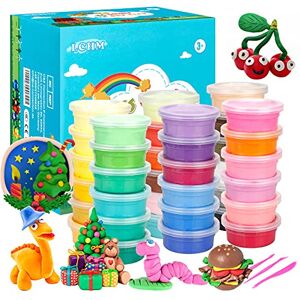 Maigacy 36 Colours Air Dry Clay, Ultra Light Modelling Clay, LCHM Magic Clay DIY Creativ Maigacy 36 Colours Air Dry Clay, Ultra Light Modelling Clay, LCHM Magic Clay DIY Creativ