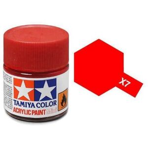 Tamiya 81507 Acrylic Mini X-7 Red Tamiya 81507 Acrylic Mini X-7 Red