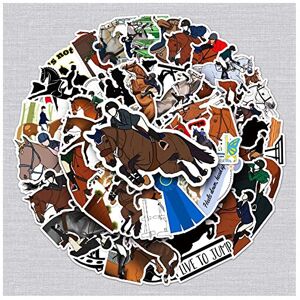 LYunMu 50 Pcs Horses Stickers for Kids Teens Adults Boys Girls Gift,Stickers Pack for L LYunMu 50 Pcs Horses Stickers for Kids Teens Adults Boys Girls Gift,Stickers Pack for L