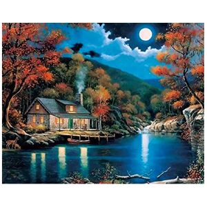 Fokenzary DIY Paint by Numbers Painting Canvas for Kids or Adults Beginner with Brushes an Fokenzary DIY Paint by Numbers Painting Canvas for Kids or Adults Beginner with Brushes an