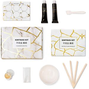 laffair Kintsugi Repair Kit for Ceramic Bowls with Gold Powder & Resin Glue - Includes P laffair Kintsugi Repair Kit for Ceramic Bowls with Gold Powder & Resin Glue - Includes P