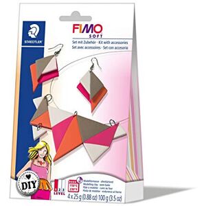 Staedtler Rayher 34421000 Fimo DIY Jewellery kit: Triangle, 1 necklace, 1 pair of earrings Staedtler Rayher 34421000 Fimo DIY Jewellery kit: Triangle, 1 necklace, 1 pair of earrings