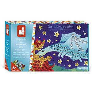 Janod - Glue-On Sequins Set - Dragons - Les Ateliers du Calme - Children's Arts & Craf Janod - Glue-On Sequins Set - Dragons - Les Ateliers du Calme - Children's Arts & Craf