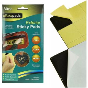 EuroMarks Global 80 Strong Double Sided Adhesive Pads Heavy Duty Foam Mounting Tape EuroMarks Global 80 Strong Double Sided Adhesive Pads Heavy Duty Foam Mounting Tape