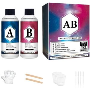 Unbranded Epoxy Resin Crystal Clear Kit Bubble Free No Yellowing Casting Resin High Gloss Unbranded Epoxy Resin Crystal Clear Kit Bubble Free No Yellowing Casting Resin High Gloss