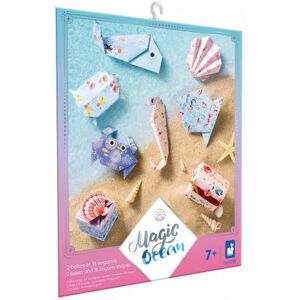 Janod Magic Ocean - 2 Boxes and 18 Origami Shapes Craft Kit J07749 - Plush Soft Janod Magic Ocean - 2 Boxes and 18 Origami Shapes Craft Kit J07749 - Plush Soft