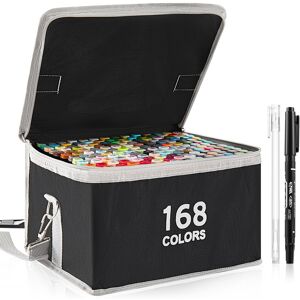 Unbranded 168-Color Dual-Tip Brush Marker Pens Set – Alcohol-Based, Fast-Drying, Acid-Free Unbranded 168-Color Dual-Tip Brush Marker Pens Set – Alcohol-Based, Fast-Drying, Acid-Free