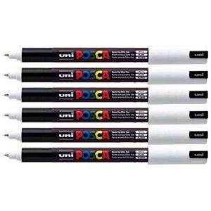 Posca PC-1MR White Colour Paint Marker Pens Ultra Fine 0.7mm Calibre Tip Nib Wri Posca PC-1MR White Colour Paint Marker Pens Ultra Fine 0.7mm Calibre Tip Nib Wri