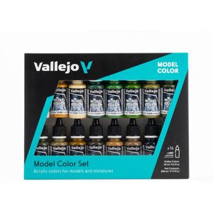 Vallejo 70109 Model Color WWII Allies Acrylic Paint Set - Assorted Colours (Pack Vallejo 70109 Model Color WWII Allies Acrylic Paint Set - Assorted Colours (Pack