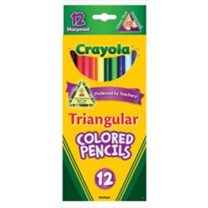 Crayola Triangular Coloured Pencils (Pack of 12) Crayola Triangular Coloured Pencils (Pack of 12)