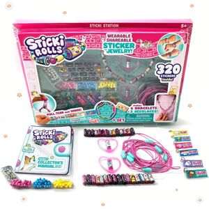 Character Options STICKI ROLLS Sticki Station - Ultimate DIY Sticker Jewellery Kit Character Options STICKI ROLLS Sticki Station - Ultimate DIY Sticker Jewellery Kit
