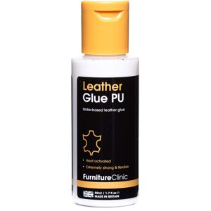 Furniture Clinic Leather Glue 50ml - Polyurethane & Water Based - Easy to Use, Strong & Extremely Furniture Clinic Leather Glue 50ml - Polyurethane & Water Based - Easy to Use, Strong & Extremely