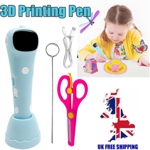 Unbranded 3D PLC Printing Pen Set Birthday Kids SafeDrawing Printing Pen Tool Unbranded 3D PLC Printing Pen Set Birthday Kids SafeDrawing Printing Pen Tool