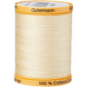 Gütermann gutermann Natural cotton Thread Solids 876 Yards-Vanilla cream Gütermann gutermann Natural cotton Thread Solids 876 Yards-Vanilla cream