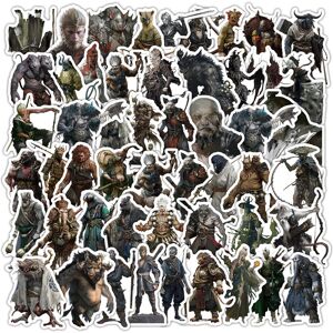 Unbranded (A) 50pcs New Black Myth Wukong Journey To The West Decorative Graffiti Waterpro Unbranded (A) 50pcs New Black Myth Wukong Journey To The West Decorative Graffiti Waterpro