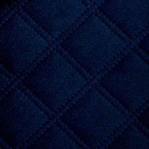 I Want Fabric Double Stitch Diamond Quilted Velvet By The Metre - Blue I Want Fabric Double Stitch Diamond Quilted Velvet By The Metre - Blue