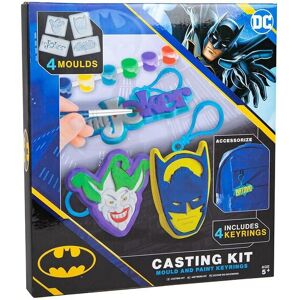 DC Batman Casting Craft Kit - Mould and Paint Your Own Keyrings DC Batman Casting Craft Kit - Mould and Paint Your Own Keyrings