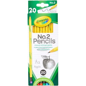 Crayola Number 2 Pencils Classroom Supplies 20 Count Crayola Number 2 Pencils Classroom Supplies 20 Count