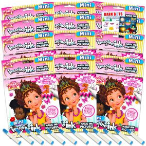 Disney Fancy Nancy Imagine Ink Coloring Book Set for Kids - 12 Pack No-Mess Magi Disney Fancy Nancy Imagine Ink Coloring Book Set for Kids - 12 Pack No-Mess Magi