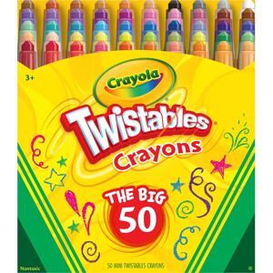 Crayola Mini Twistables Crayons (50ct), Kids Art Supplies, Unique Gifts for Kids Crayola Mini Twistables Crayons (50ct), Kids Art Supplies, Unique Gifts for Kids