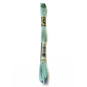 DMC 117-3817 Mouline Stranded Cotton Six Strand Embroidery Floss Thread Light C DMC 117-3817 Mouline Stranded Cotton Six Strand Embroidery Floss Thread Light C